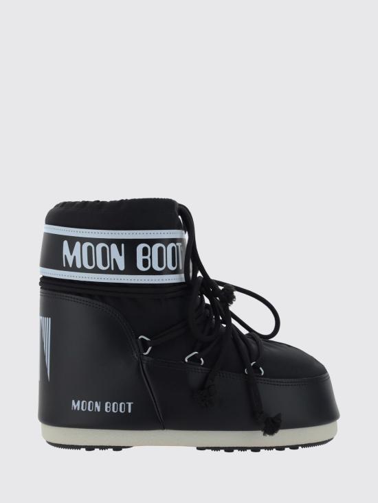26FW 문부츠 아이콘 나일론 로우 부츠 80D1409340 N001 Black
