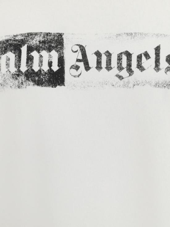 26FW 팜앤젤스 반팔 티셔츠 PAMAA001JR005 0310 White - PALM ANGELS