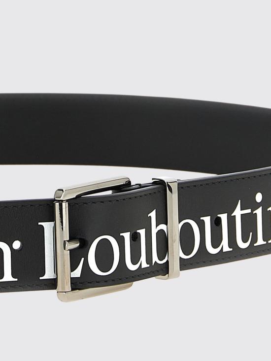26FW 크리스챤 루부탱 벨트 3265318 B078 Black - CHRISTIAN LOUBOUTIN