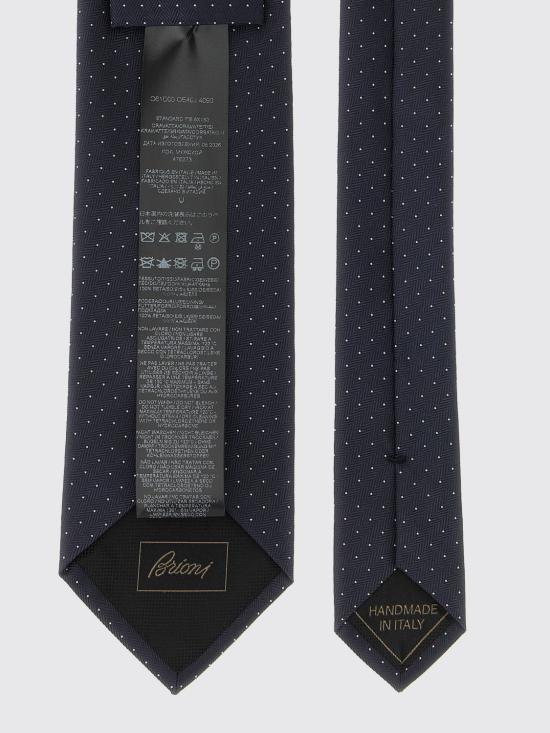 26FW 브리오니 넥타이 O61D00OE40J 4090 Blue 1 - BRIONI