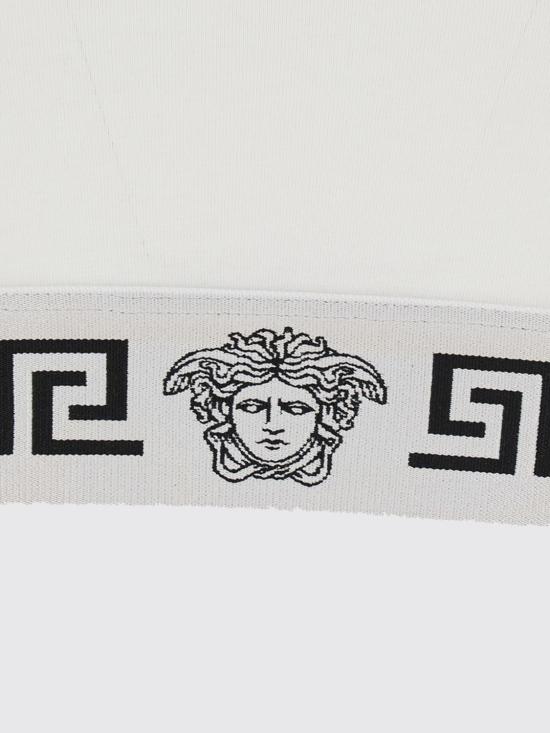 26FW 베르사체 탑 10270461A17881 2W8L0 White - VERSACE