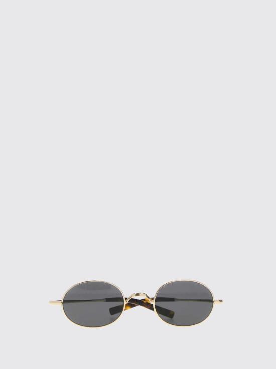 26FW 생로랑 T 라운드 메탈 선글라스 A003DPY9917 8033 Gold - SAINT LAURENT