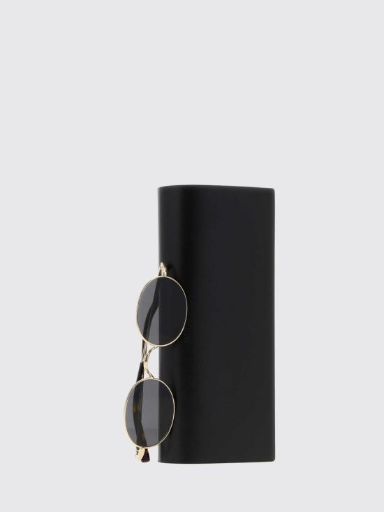 26FW 생로랑 T 라운드 메탈 선글라스 A003DPY9917 8033 Gold - SAINT LAURENT