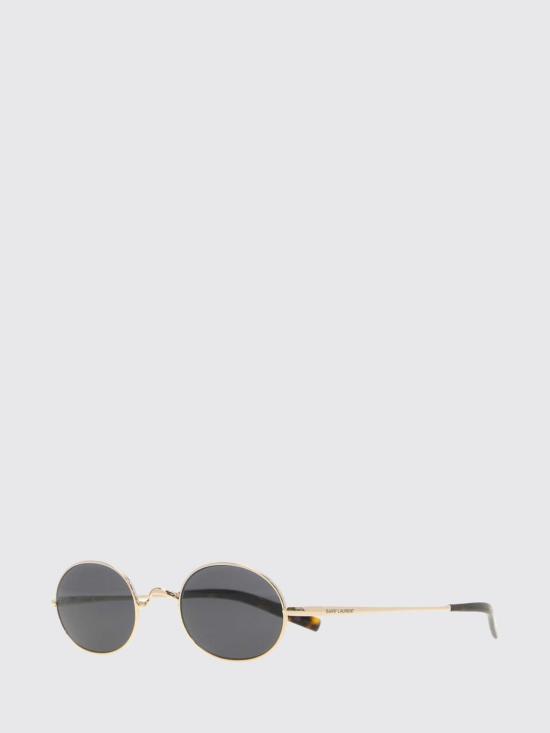 26FW 생로랑 T 라운드 메탈 선글라스 A003DPY9917 8033 Gold