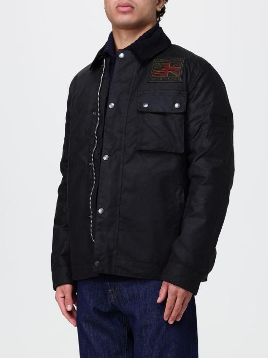 26FW 바버 인터네셔널 워커스 왁스 자켓 MWX1853 BK51 Black - BARBOUR