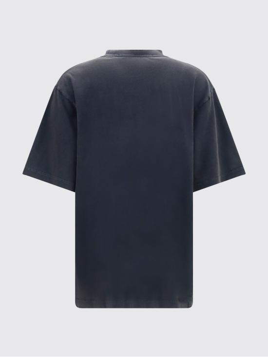 26FW 알렉산더 왕 반팔 티셔츠 UCC3261905 011 Black - ALEXANDER WANG
