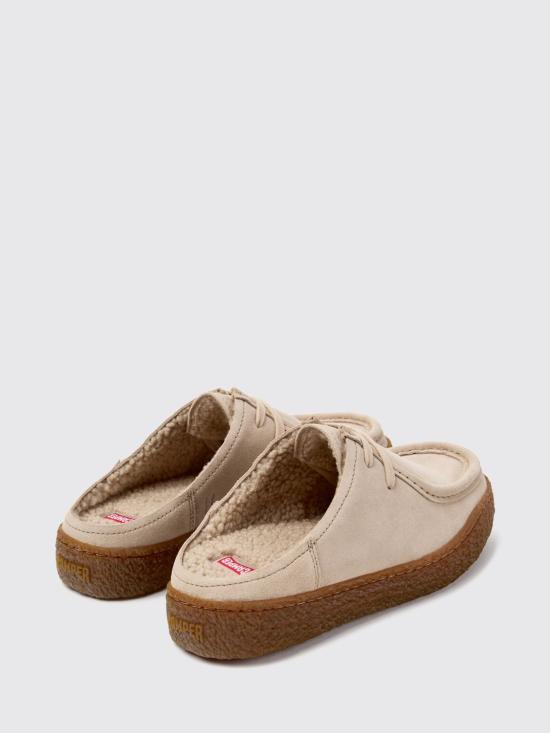 26FW 캠퍼 플랫 슈즈 K201983 001 PEU TERRENO 0 Beige - CAMPER