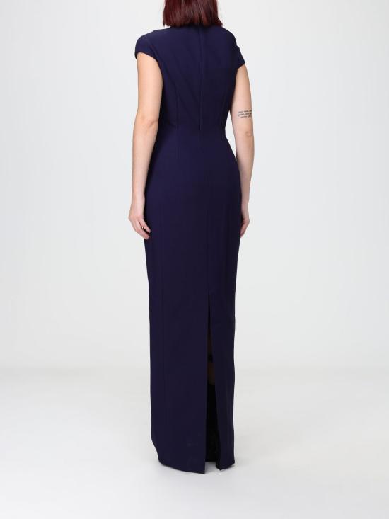 26FW 솔러스런던 롱 원피스 OS49022 NAVY Blue - SOLACE LONDON