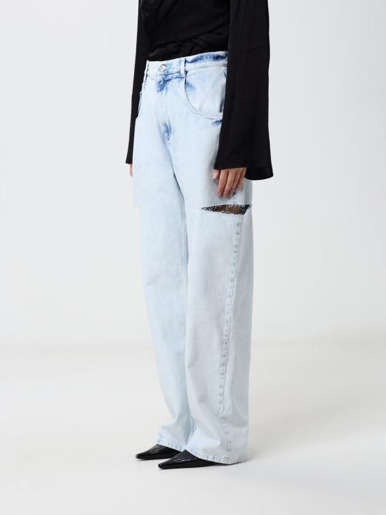26FW 마르지엘라 데님 팬츠 S51LA0185M30045 961 Gnawed Blue - MAISON MARGIELA