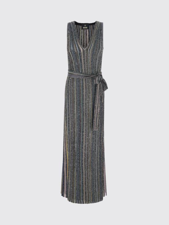 26FW 미소니 롱 원피스 DS26WG0KBK01KQ SMSPF Multicolor - MISSONI