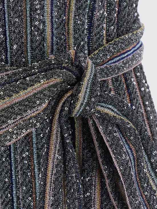 26FW 미소니 롱 원피스 DS26WG0KBK01KQ SMSPF Multicolor - MISSONI