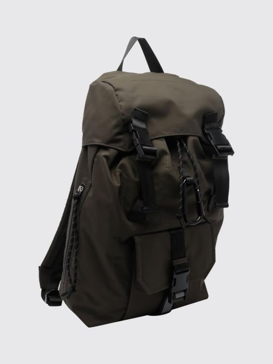 26FW 아페쎄 로고 프린트 버클 플랩 백팩 PAAGEH62631 JAD Kaki - A.P.C.
