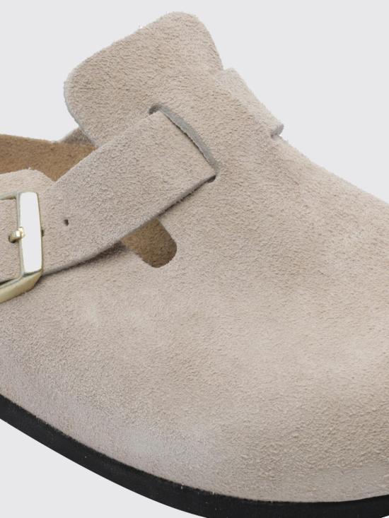 26FW 버켄스탁 보스턴 스웨이드 레더 1030883 Beige - BIRKENSTOCK