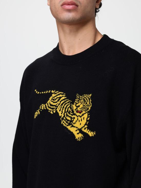 26FW 겐조 스웨터 FG65PU8243FN 99J Black - KENZO