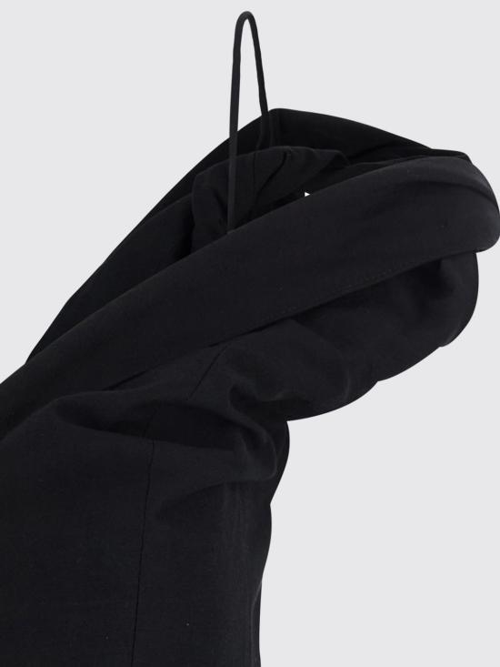26FW 로에 롱 원피스 42033265 001 Black - ROHE