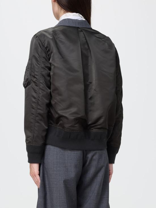 26FW 사카이 코트 2608564 342 Grey - SACAI