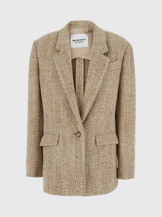 26FW 이자벨마랑에뚜왈 자켓 VE0767FAD3E02E 90BE Beige - ISABEL MARANT ETOILE