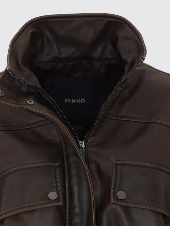 26FW 핑코 자켓 107074A3E8 L64 Brown - PINKO