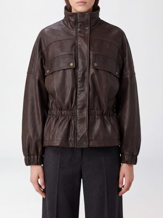 26FW 핑코 자켓 107074A3E8 L64 Brown