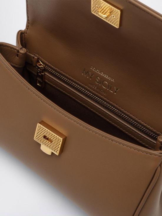 26FW 돌체앤가바나 마이 시실리 핸드백 BB7864B7321 8Z093 Brown - DOLCE & GABBANA