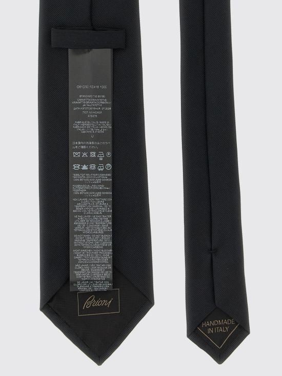 26FW 브리오니 넥타이 O61D00PZ418 1000 Black - BRIONI