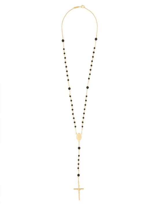 26FW 돌체앤가바나 킴 로저리 네크리스 WNP4C2 W1111ZOO00 Gold - DOLCE & GABBANA