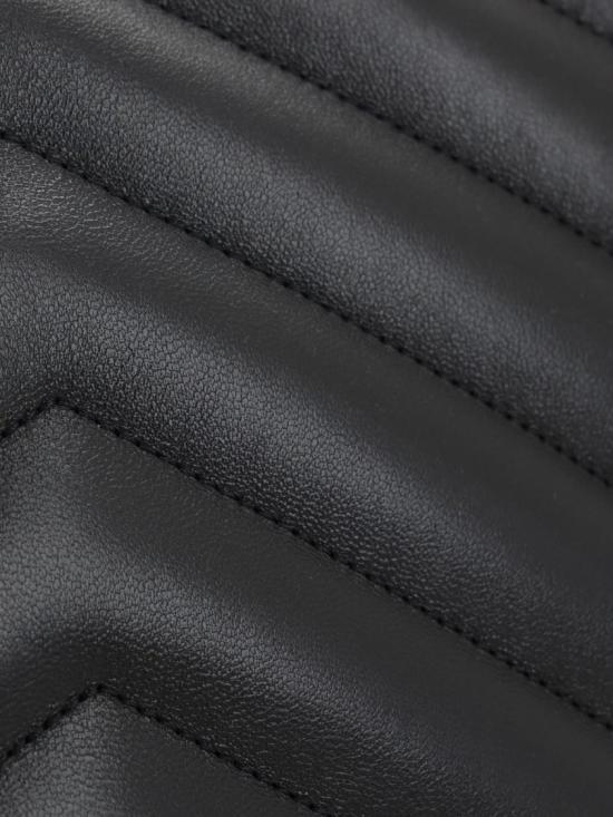 26FW 생로랑 루루 라지 마틀라세 램스킨 숄더백 803541 AAEAX Black - SAINT LAURENT
