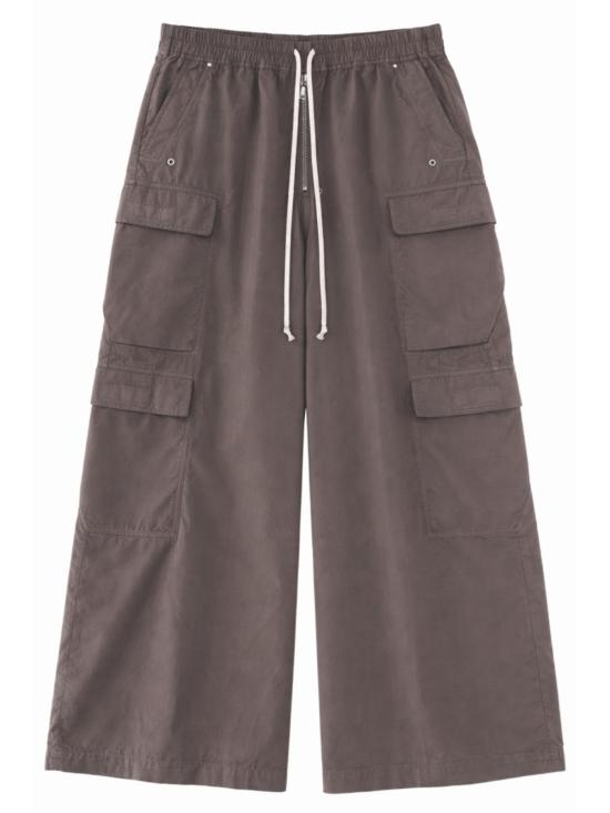  릭 오웬스 치노 팬츠 Drkshdw 점보 벨라스 카고 팬츠 브라운 - RICK OWENS