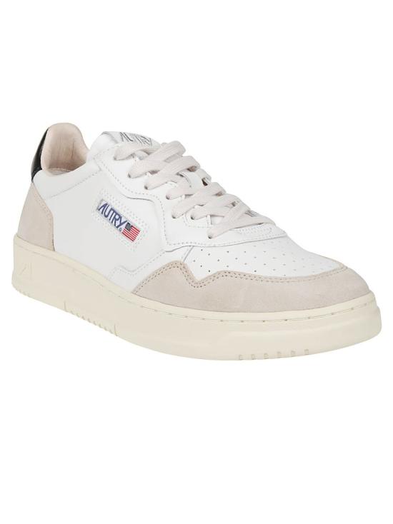 26FW 오트리 메달리스트 로우 스니커즈 AULM LS21 White - AUTRY
