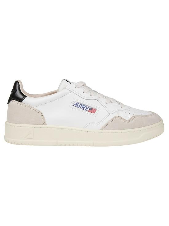 26FW 오트리 메달리스트 로우 스니커즈 AULM LS21 White