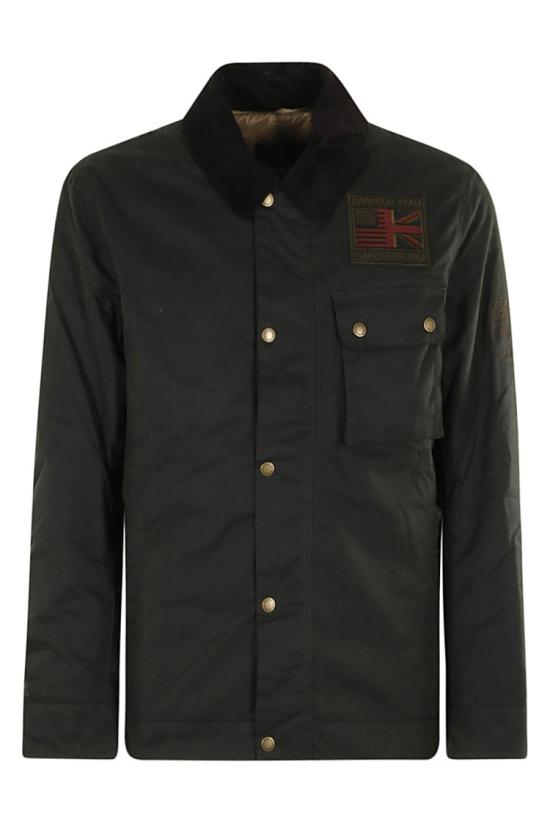 26FW 바버 인터네셔널 워커스 왁스 자켓 MWX1853 MWX 099 Black