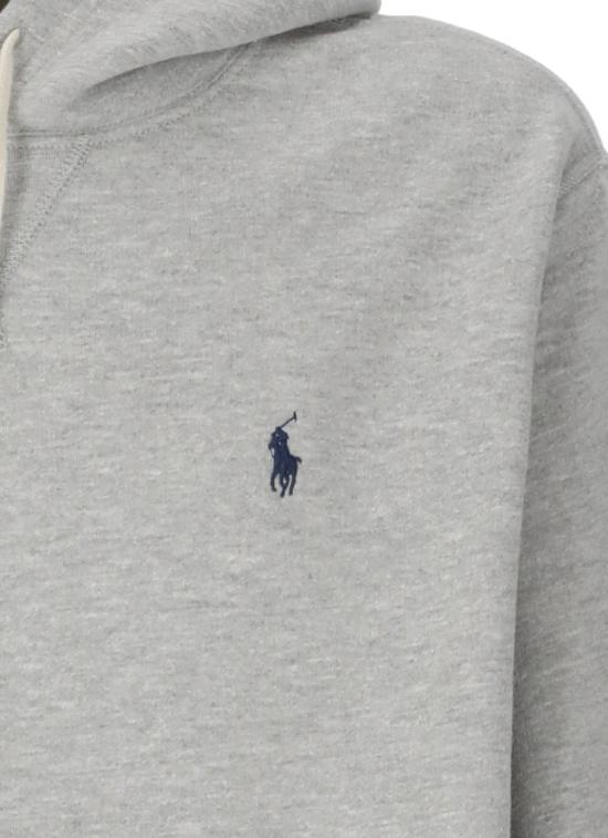 26FW 폴로 랄프로렌 포니로고 자수 후드 티셔츠 710766778006 Grey - POLO RALPH LAUREN