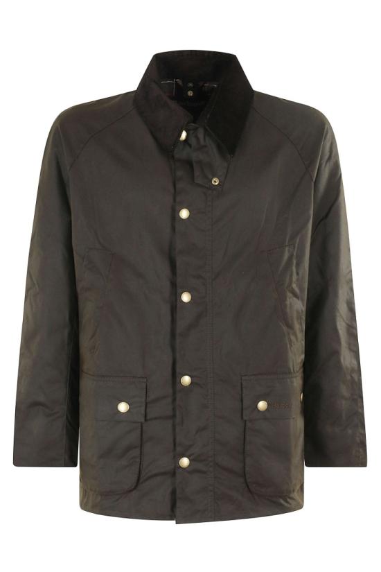 26FW 바버 애쉬비 왁스 자켓 MWX0339 MWX 099 Black