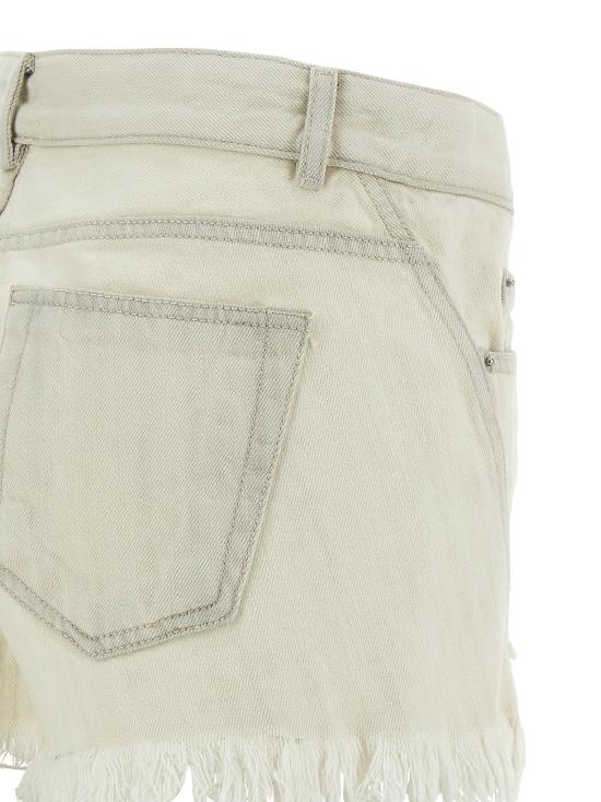  릭 오웬스 데님 숏팬츠 LDRO01F6396DMW51 BEIGE - RICK OWENS
