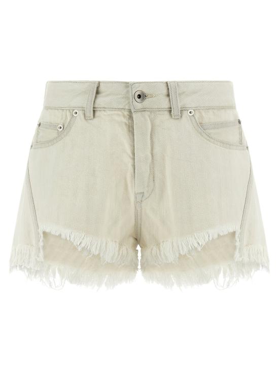  릭 오웬스 데님 숏팬츠 LDRO01F6396DMW51 BEIGE