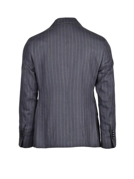 25FW Lab 001 수트 회색 린넨 주름 정장 - OTHER BRANDS
