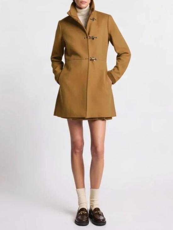 26FW 페이 코트 NAW50534000 YMV Brown - FAY