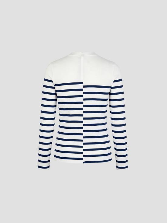 26FW 장 폴 고티에 반팔 티셔츠 26 04WTO459J0640159 0159 WHT NAVY - JEAN PAUL GAULTIER