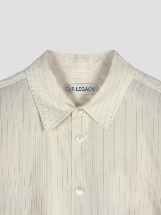 26FW 아워레가시 셔츠 M4262BCS CREAM STRIPE - OUR LEGACY
