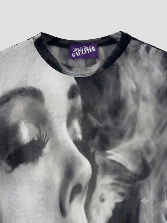 26FW 장 폴 고티에 스웨터 26 04WTO557M031P000201 0201 BLK GRY WHT - JEAN PAUL GAULTIER