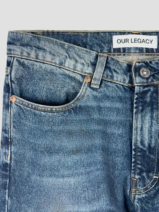 26FW 아워레가시 칼슨 컷 앨리 캣 워시 데님 팬츠 M4265CA ALLEY CAT WSH - OUR LEGACY