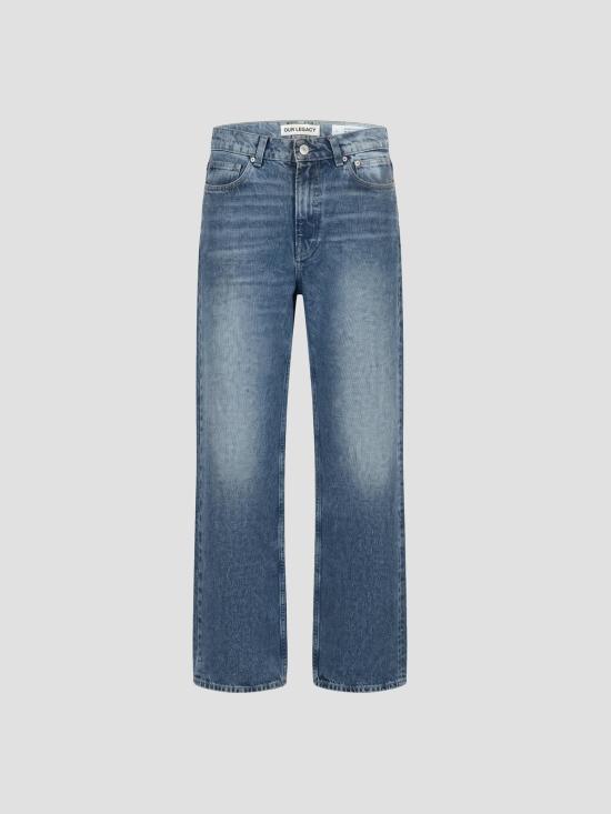 26FW 아워레가시 칼슨 컷 앨리 캣 워시 데님 팬츠 M4265CA ALLEY CAT WSH