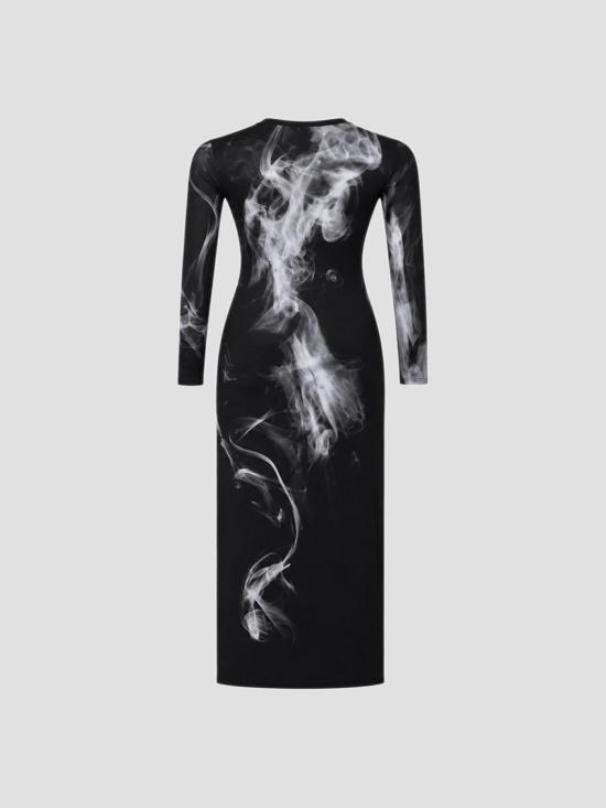 26FW 장 폴 고티에 원피스 26 04WDR191M031P000201 0201 BLK GRY WHT - JEAN PAUL GAULTIER