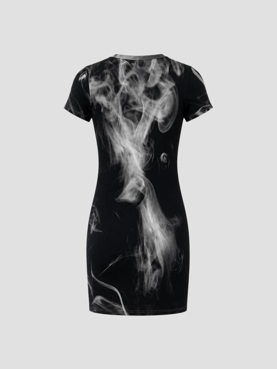 26FW 장 폴 고티에 원피스 26 04WDR192M031P000201 0201 BLK GRY WHT - JEAN PAUL GAULTIER