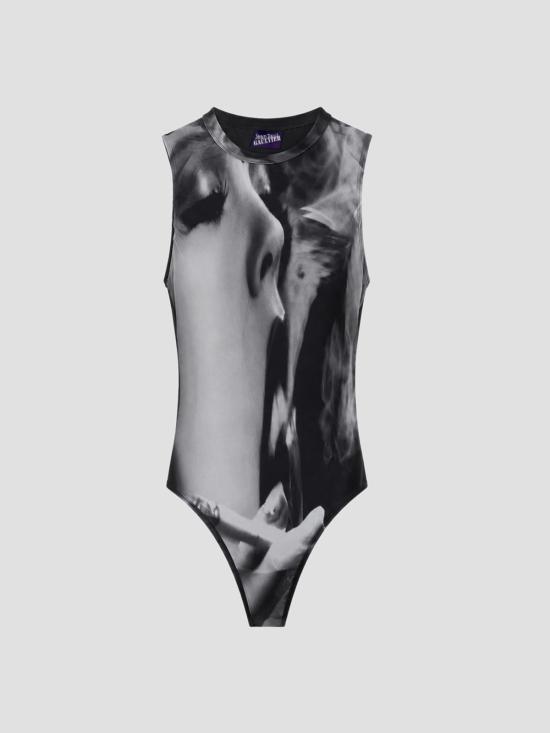 26FW 장 폴 고티에 셔츠 26 04WTO560M031P000201 0201 BLK GRY WHT