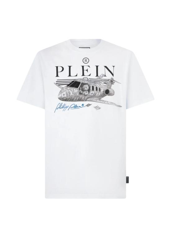 26FW 필립 플레인 반팔 티셔츠 FAFC MTK9135 PJY002N White