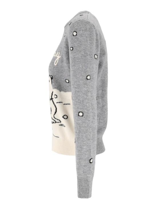 26FW 세인트바쓰 니트웨어 QUE0018 Grey - MC2 SAINT BARTH