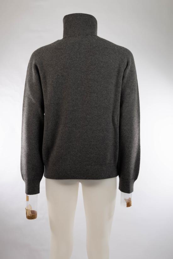 26FW 프라다 울 캐시미어 폴로 스웨터 울 캐시미어 폴로 스웨터 UMF3986242 F0480 Grigio - PRADA