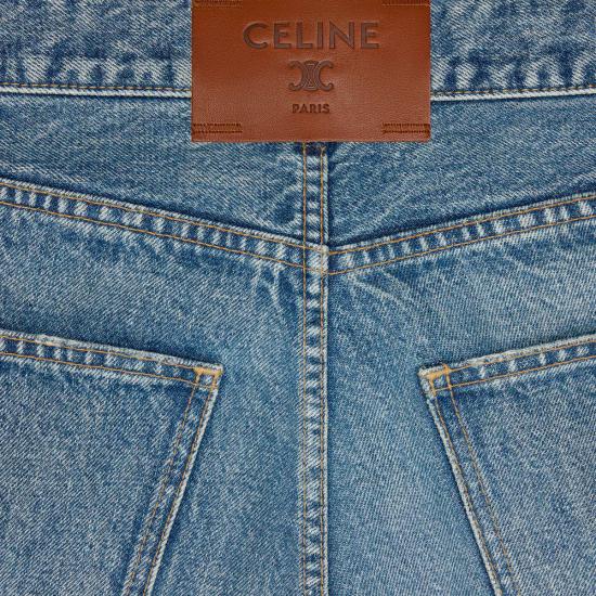  셀린느 데님 팬츠 FW26F349 RP0B9930F GLH6 VivienneGlass 24 BLUE - CELINE