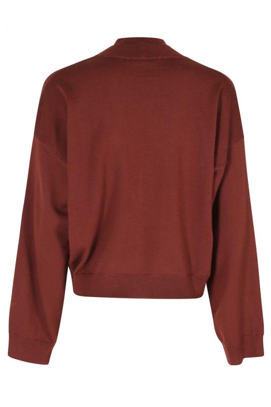 26FW 에리카 카발리니 니트웨어 P6WA10 099 Red - ERIKA CAVALLINI